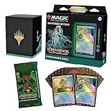 Magic The Gathering O Senhor Dos Anéis: Tales Of Middle-earth Commander Deck – Conselho Elfo (baralho De 100 Cartas, 2 Cartas De Colecionador Booster + Acessórios)