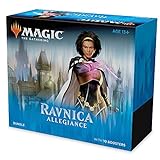 Magic The Gathering Ravnica Allegiance Bundle 10 Booster Packs Land Cards 230 Cards Accessories