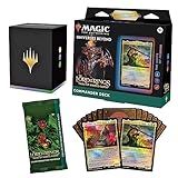 Magic: The Gathering The Gathering The Lord Of The Rings: Tales Of Middle-earth Commander Deck - The Hosts Of Mordor (baralho De 100 Cartas, Pacote De Amostra De 2 Cartas Para Colecionador +