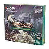 Magic: The Gathering The Lord Of The Rings: Tales Of Middle-earth Scene Box - Gandalf In Pelennor Fields (6 Cartas De Cenário, 6 Artes Cartas, 3 Conjuntos De Boosters + Display Easel)