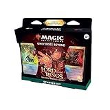 Magic  The Gathering The Lord Of The Rings  Tales Of Middle Earth Starter Kit   Learn To Play With 2 Ready To Play Decks   2 Codes To Play Online   Ages 13    2 Players