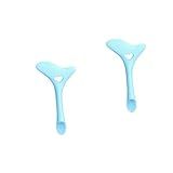 MAGICLULU 2 Peças Delineador Ajuda Molde De Delineador De Olhos Ferramentas De Beleza Kit De Cílios Estênceis De Sombra Para Ferramenta De Delineador De Silicone Escudo De Rímel De Silicone