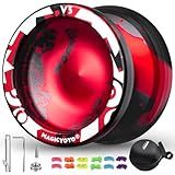 MAGICYOYO Yoyo V3 Responsivo Profissional Yoyo De Metal Para Crianças Iniciantes Yoyo De Liga Para Adultos Com Rolamento Kk Ferramenta De Remoção De Rolamento Eixo Bolsa De Armazenamento 12 C