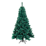 Magizi 29505 Árvore Natal Alphaville 210cm Altura Base Metal 1100 Galhos Cor Verde
