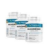 Magnesio Dimalato 600mg 120 Capsulas - 3 Unidades