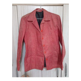 Magnifico Blazer De Couro