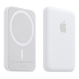 Magsafe Bateria Portátil Induçao Powerbank Compativel iPhone Cor Branco