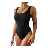 Maiô Body Feminino Costa Nua Cores Preto Neon Moda Praia