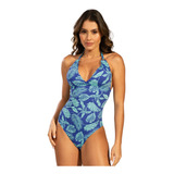 Maiô Feminino Estampado Lycra Verão Moda Praia Costa Nua