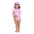 Maiô Infantil Bebê Com Chapéu Fator Proteção Uv50 Promoção!!