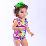 Maiô Infantil Praia Proteção Uv 50 Cavalo Marinho Viva Flor