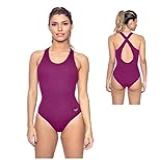 Maiô Natação Cross Speedo Costas Cruzadas Treinamento BR Alfa M Regular Padrão Rosa Batom