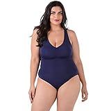 Maiô Plus Size Com Bojo Frente