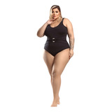 Maiô Plus Size Feminino Com Bojo Moda Praia Tamanho 48 54