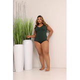 Maio Plus Size Praia Piscina Com Bojo Reforçado Sustentação