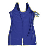 Maio Praia Macaquinho Azul Marinho Xxg
