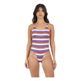Maiô Rip Curl Surf Revival Stripe One Piece Multi