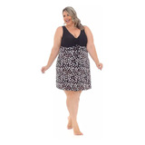 Maio Vestido Discreto Plus