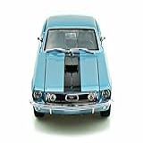 Maisto 1 18 Scale Metallic Blue 1968 Ford Mustang GT Cobra Jet