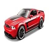 Maisto 1 24 Scale Assembly Line 2012 Ford Mustang Boss 302 Die Cast Vehicle Colors May Vary 