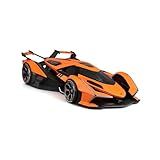 Maisto Miniatura Lamborghini V12 Vision Gran Turismo Laranja 1 18