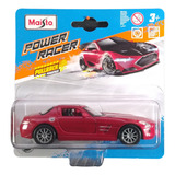 Maisto Power Racer 1 43 Mercedes benz Sls Amg Vermelho