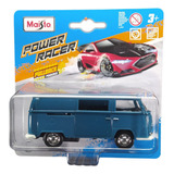 Maisto Power Racer 1:43 Volkswagen T2 Panel Van Kombi Azul