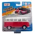Maisto Power Racer Vw Van Samba Kombi Vermelho