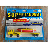 Majorette 7709 Truck Flatbed Trailer Yacht