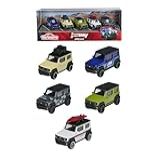 MAJORETTE GIFTPACK 5 CARRINHOS SERIE SUZUKI JIMNY