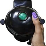 Maker De Waffle Elétrica Para Café Com Mini Assadeira Portátil De Bolos Bundt Máquina De Fazer Bolo 110V Preto Ideal Para Cafeterias 