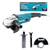 MAKITA Esmerilhadeira Angular GA9020 2200W 9 Pol 230mm 6600RPM C-Alto Desempenho P-Corte E Lixamento Em Metais Concreto E Pedras P-Uso Industrial 110v