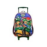 Mala Com Rodas 16 Tartarugas Ninja X 11870 Artigo Escolar