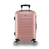 Mala De Bordo ANAC Rodinhas Duplas 360 Rose 
