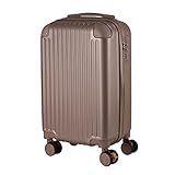 Mala De Bordo Em ABS Com 4 Rodas 360 Roncalli Manaus Rose