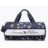 Mala De Viagem Bolsa Tommy Hilfiger Duffle Importada 100 Original 2 Alças Ziper Ideal Para Qquer Ocasião Masculina
