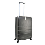 Mala De Viagem De Bordo Rodinha 360 Pequena De Mão 10kg Cor Cinza