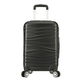 Mala De Viagem Eagle Média M As67 Em Abs C Rodinhas 360 Cor Preto