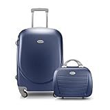Mala De Viagem Frasqueira Mala D Mão Feminina Jacki Design Azul