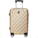 Mala De Viagem Média P Despachar 23kg Xangai 360o Abs Rigida