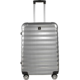 Mala De Viagem Tamanho Grande Giro 360 Abs Forte Resistente Cor Prata