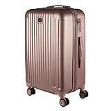 Mala Média Em ABS Com 4 Rodas 360 - AeroMalas Paris -Rose-