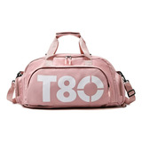 Mala Mochila Estilosa Esportiva Tenis E Roupas T80