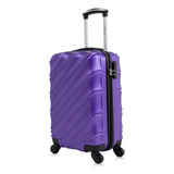Mala Pequena De Bordo Roxa Havana 4 Rodas Swiss Move Cor Roxo