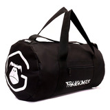 Mala Transversal Feminino Masculino Viagem Academia Fitness Cor Branco Gorilla