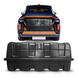 Maleiro Caixa Baú Pickup Corsa Gm 140 Litros Preto Motobul