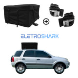 Maleiro De Teto 340l P Viagem Bagageiro De Carro Cinta