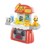 Maleta 3 Em 1 Pet Shop Do Mickey Com Acessórios Multikids