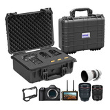 Maleta Case Rigido Para Camera Lente 40x33cm Case Opti 3