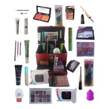 Maleta De Maquiagem 3d Jasmyne 105 Completa Kit Profissional